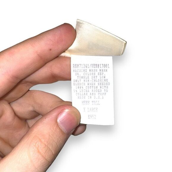 L.L. Bean White Made in USA Mockneck Sweater XL - Picture 3 of 7